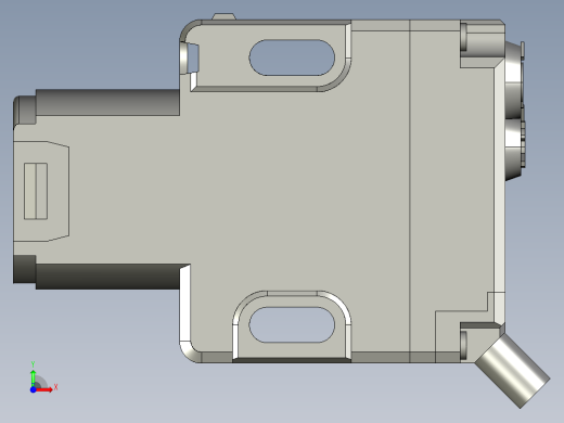 基恩士PZ-G41B_42B_kc图纸模型前视缩略图