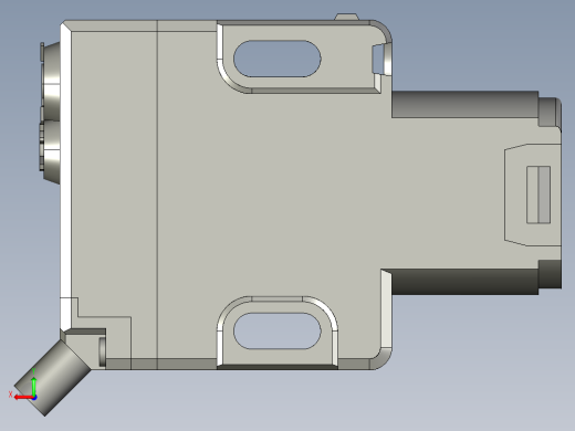 基恩士PZ-G41B_42B_kc图纸模型后视缩略图