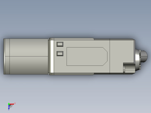 基恩士PZ-G41B_42B_kc图纸模型俯视缩略图