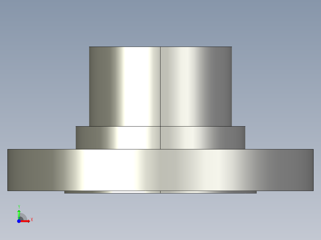 船舶管路系统SeaCor_Flange Vanstone_SPIG_37J156030_3in前视图