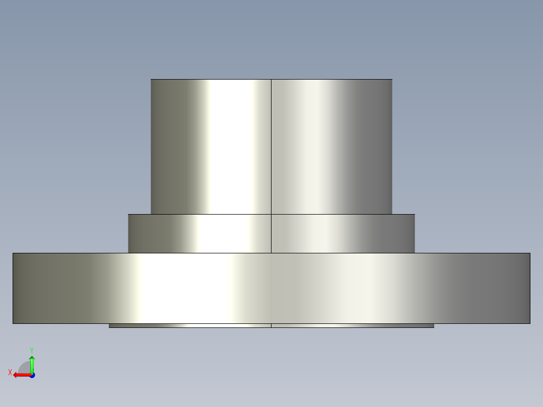 船舶管路系统SeaCor_Flange Vanstone_SPIG_37J156030_3in后视图