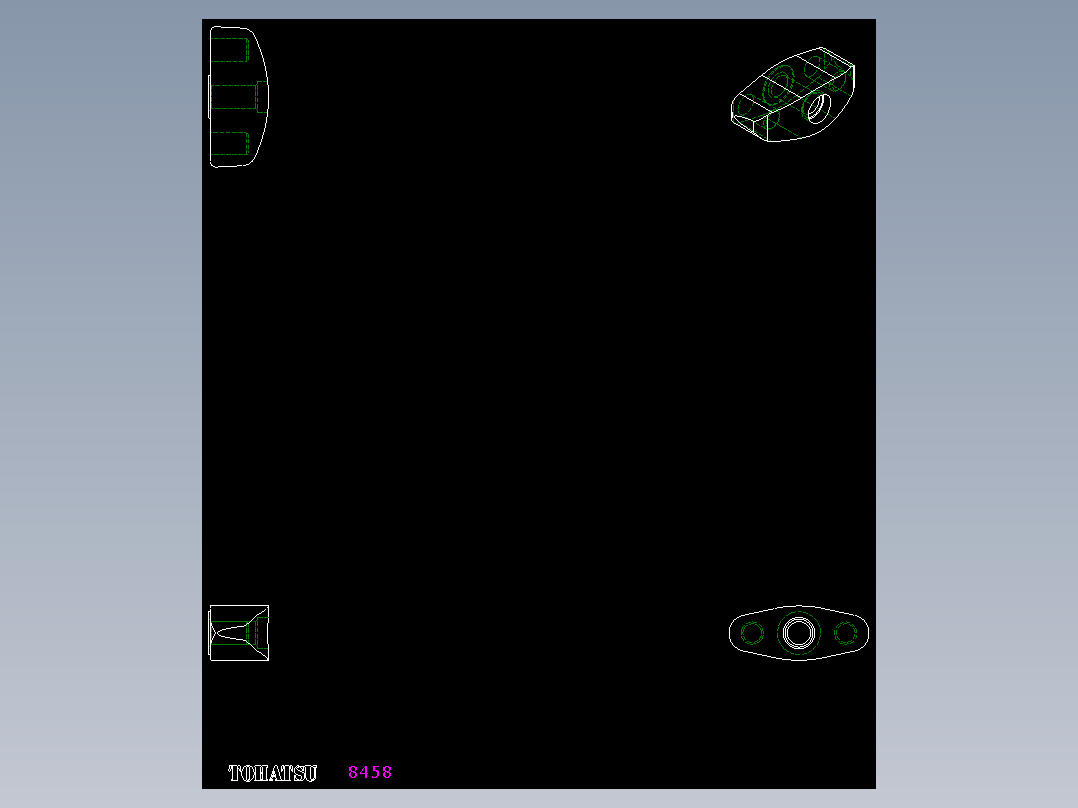 把手CT.476,CT476FP-2D多系列多零件图纸模型