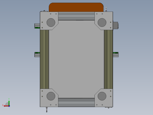 升降机装配体后视缩略图