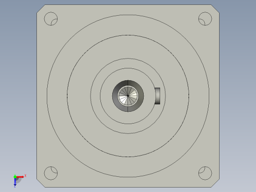 斜齿PGH180T-L2 42-114.3-200-M12 LR120.STEP俯视缩略图