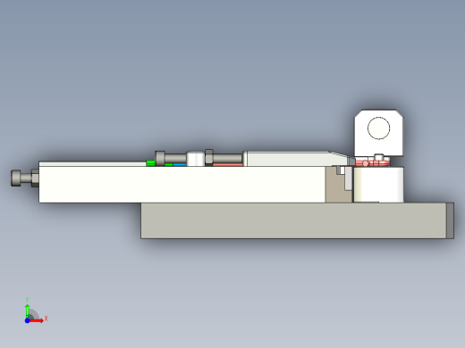 一种简单的钢丝弯曲工具前视缩略图