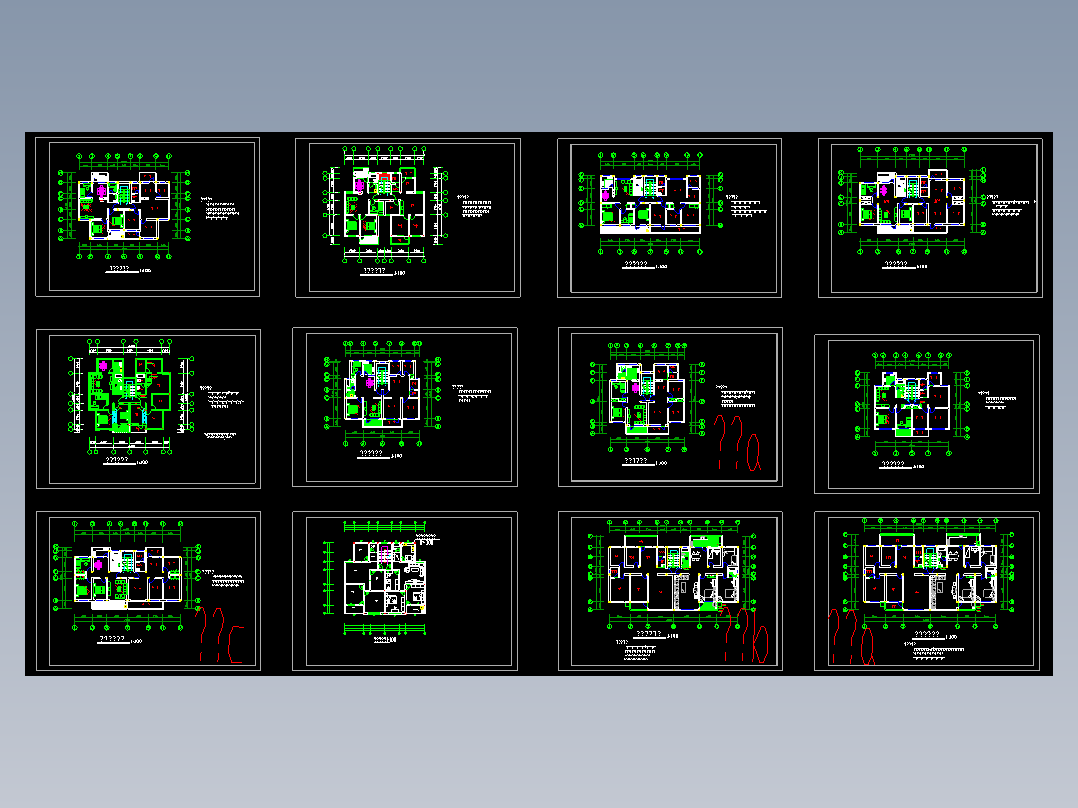 住宅户型平面图