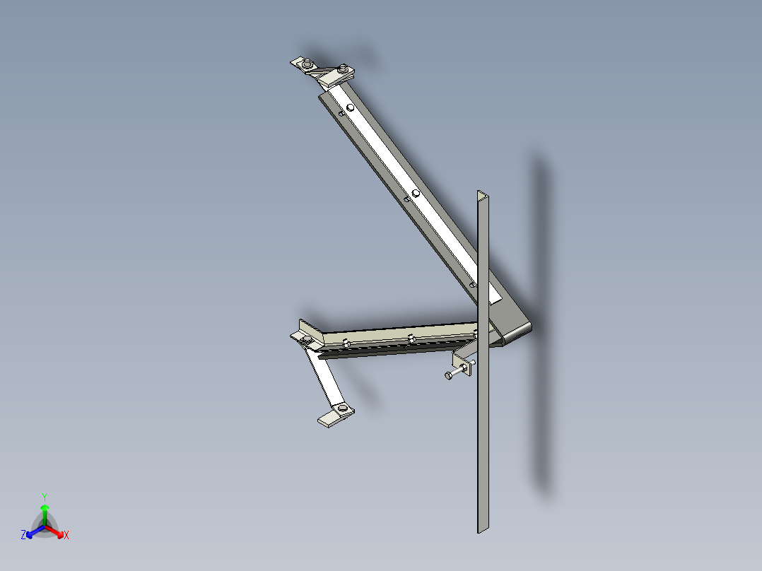 TD75型带式输送机空段清扫器 TD3E0