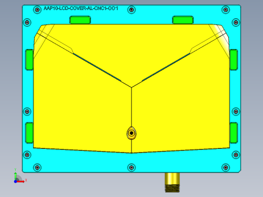 aap10_lcd_cover_al-笔记本CNC工装夹具三维模型CNC1前视缩略图