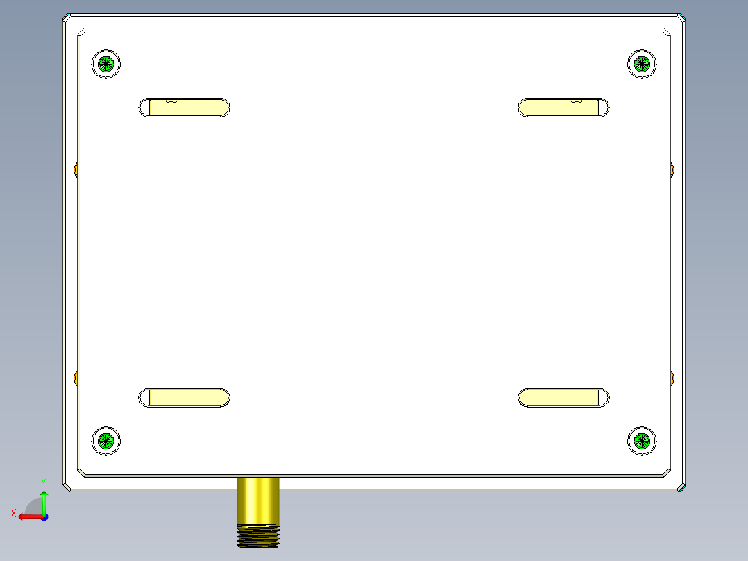 aap10_lcd_cover_al-笔记本CNC工装夹具三维模型CNC1后视图