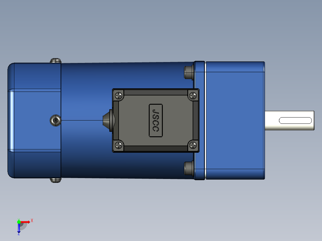 YT系列调速电机-90yt01-18俯视图