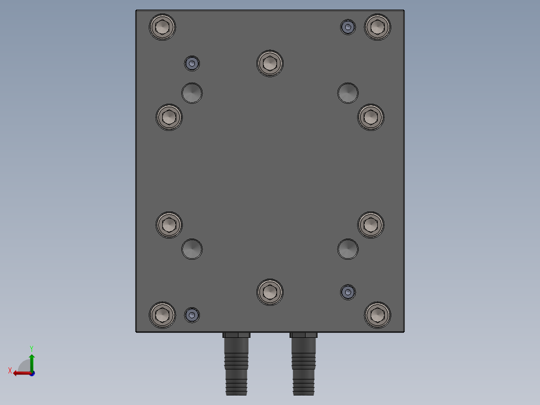注塑模具、模具(146)后视图