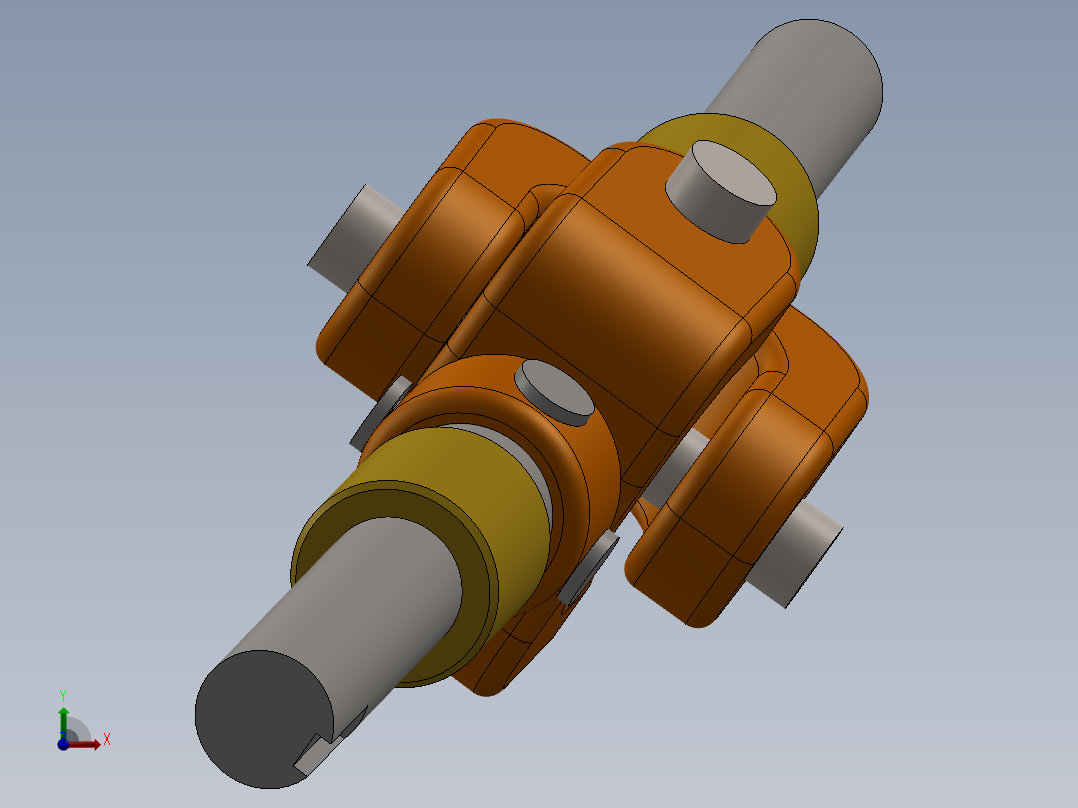万向节(42)前视图
