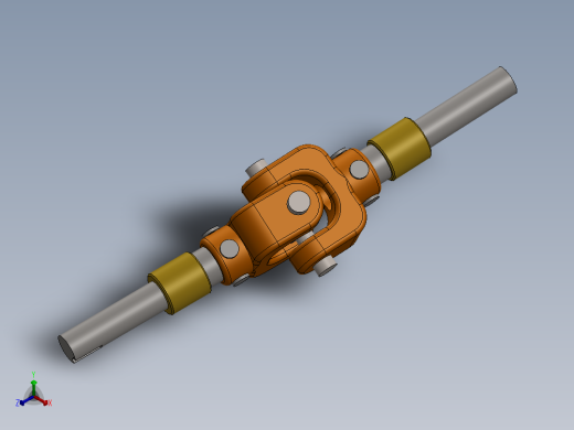 万向节(42)正等轴测缩略图