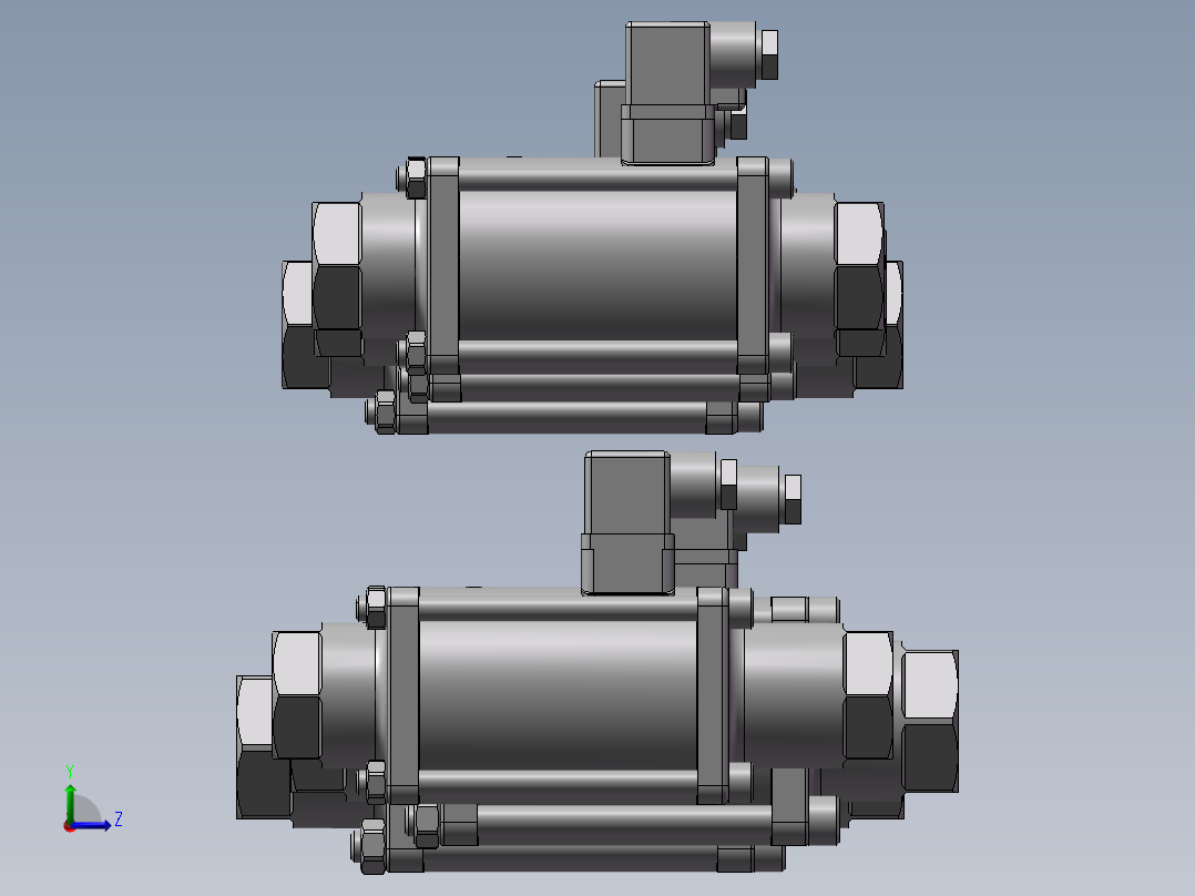 6款HYDAC进口CX-15同轴阀左视图