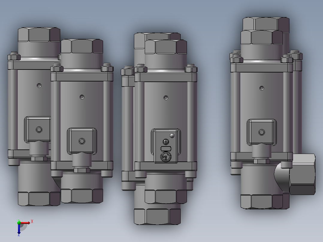6款HYDAC进口CX-15同轴阀俯视图