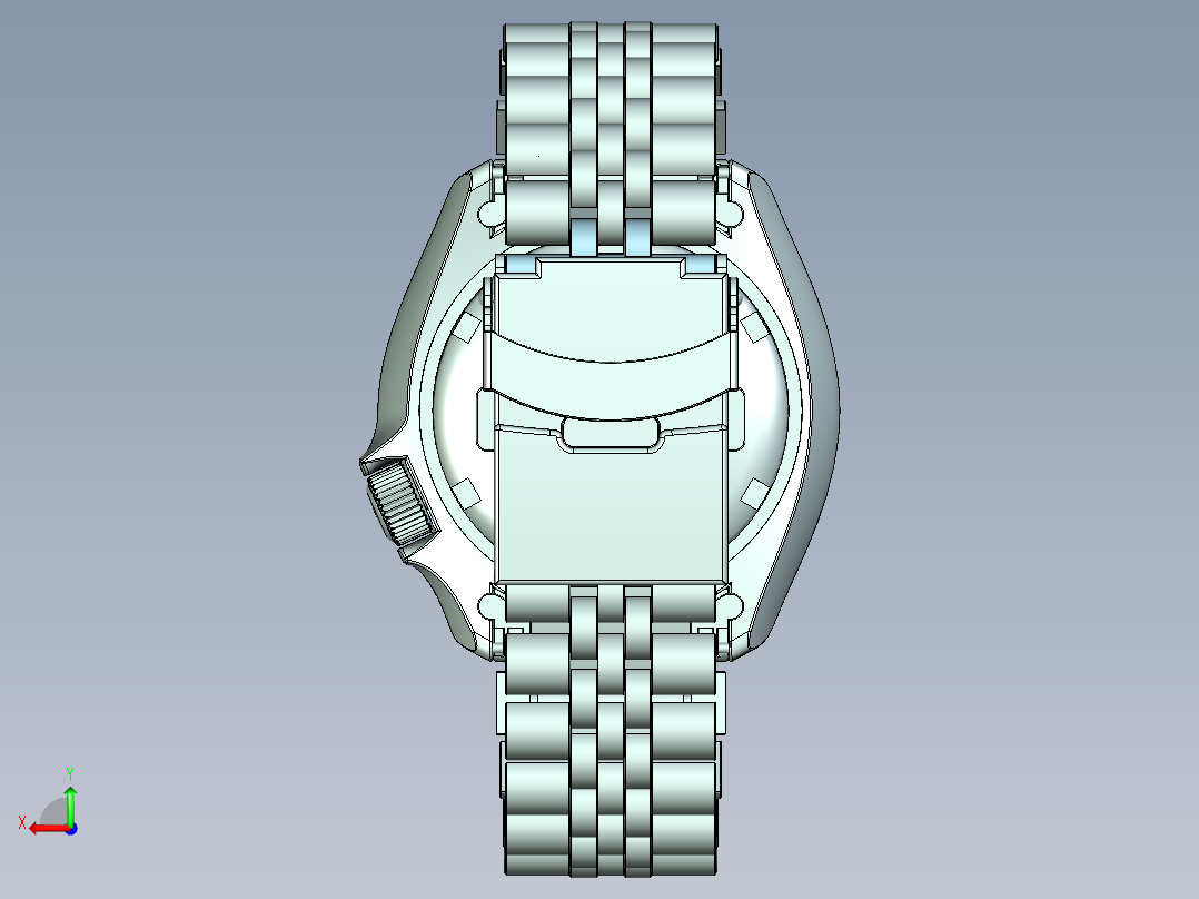 手表 skx009J M7011T后视图