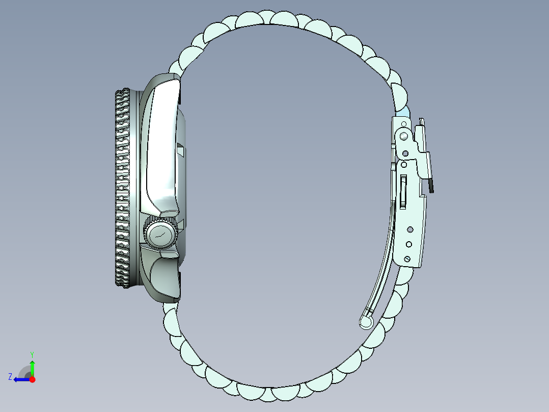 手表 skx009J M7011T右视图