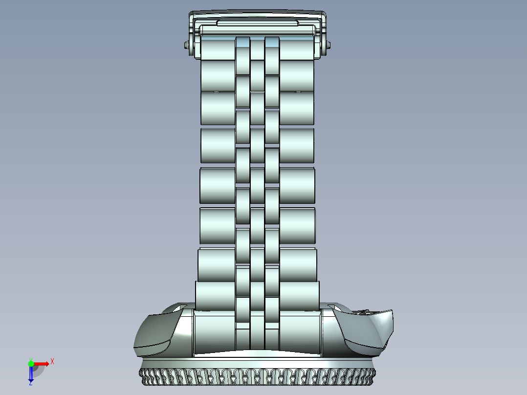 手表 skx009J M7011T俯视图