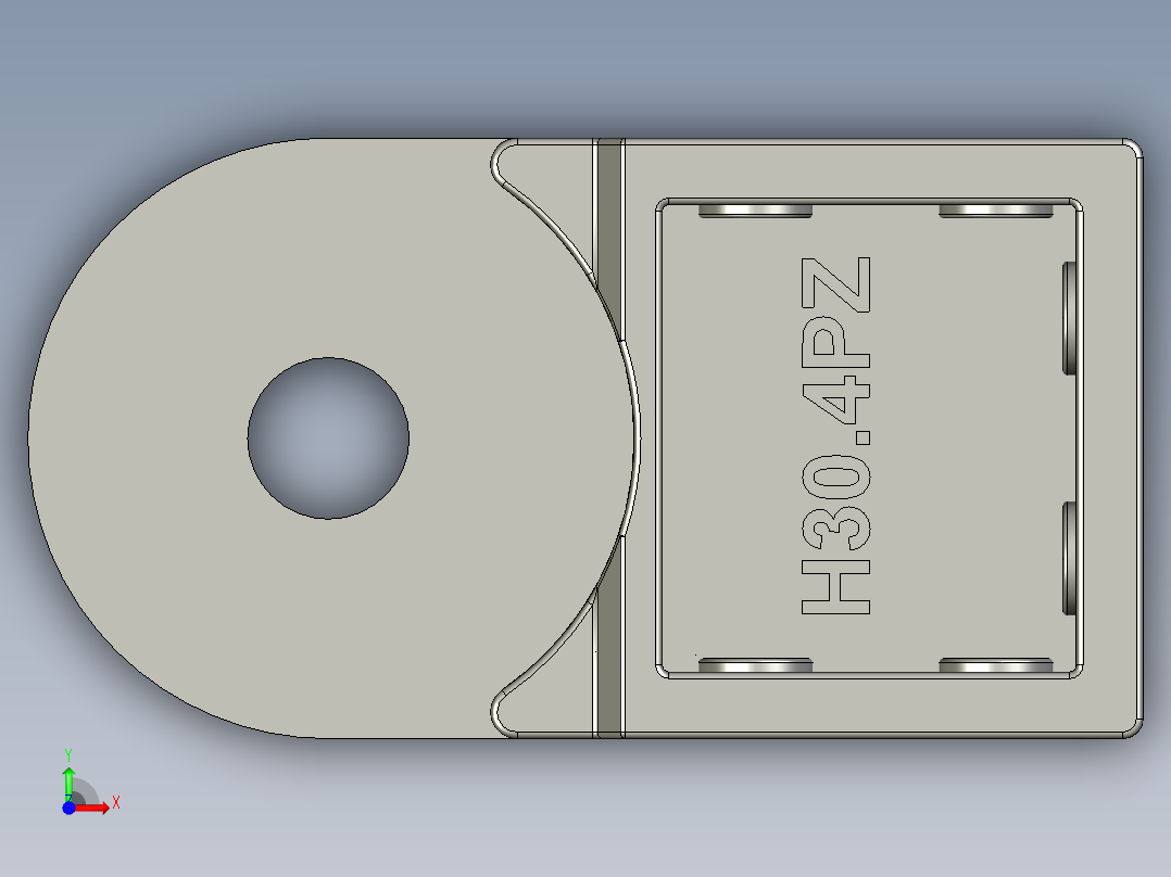 H30-内接头装配体1前视图