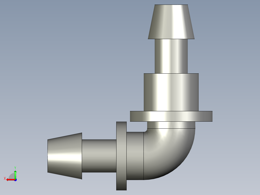 酱料瓶90度接头48-G1后视图