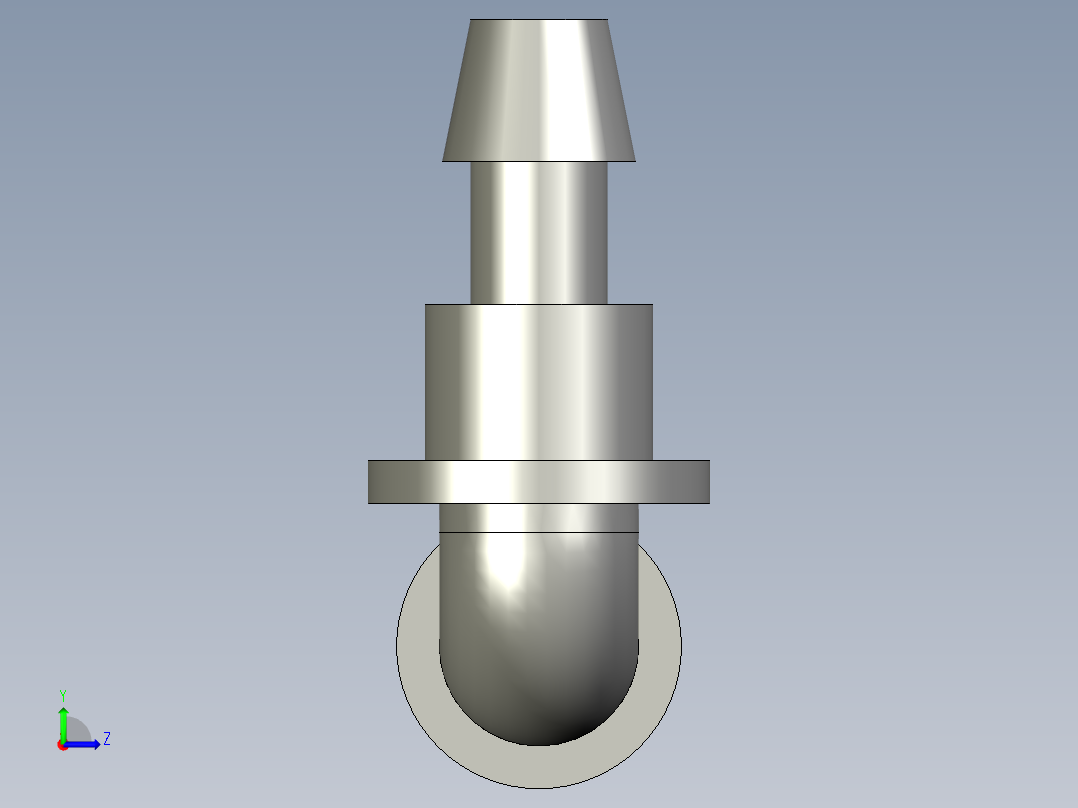 酱料瓶90度接头48-G1左视图