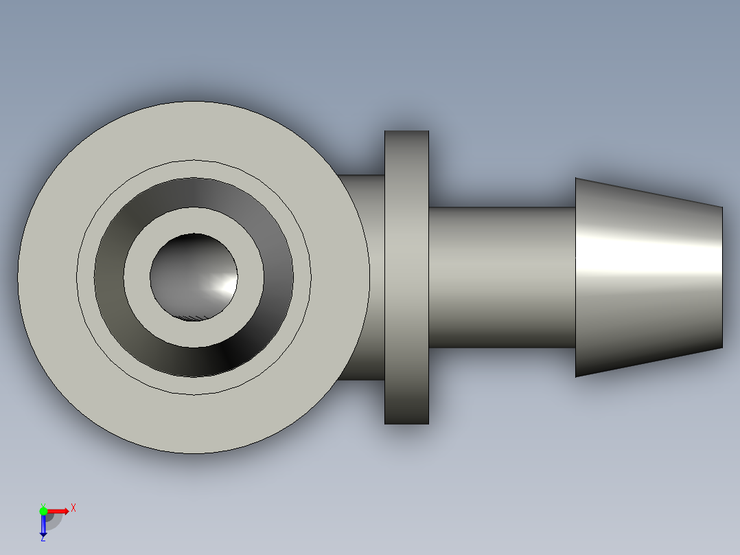 酱料瓶90度接头48-G1俯视图