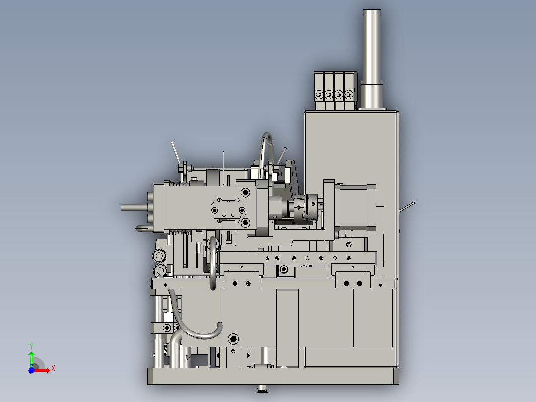 送料模组前视图