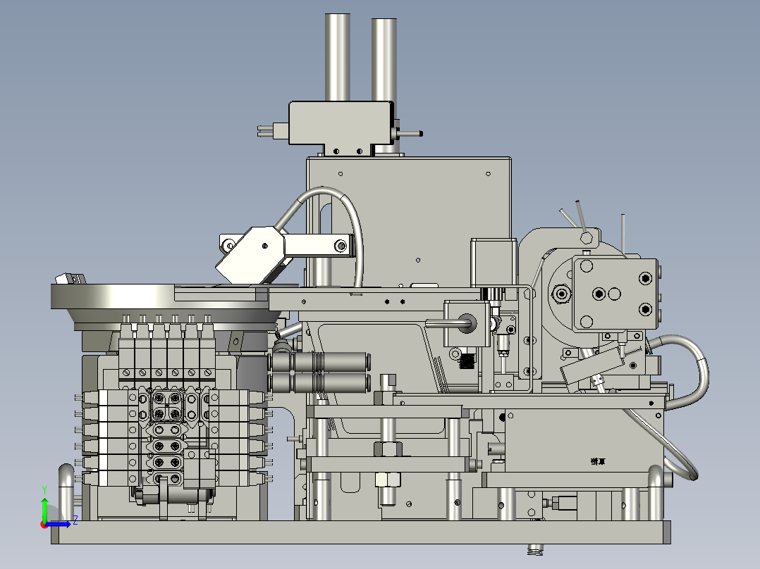 送料模组左视图