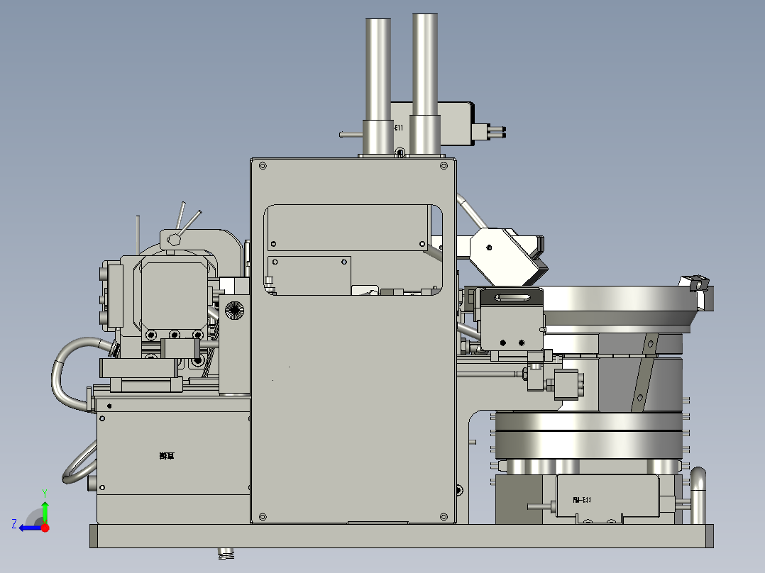 送料模组右视图