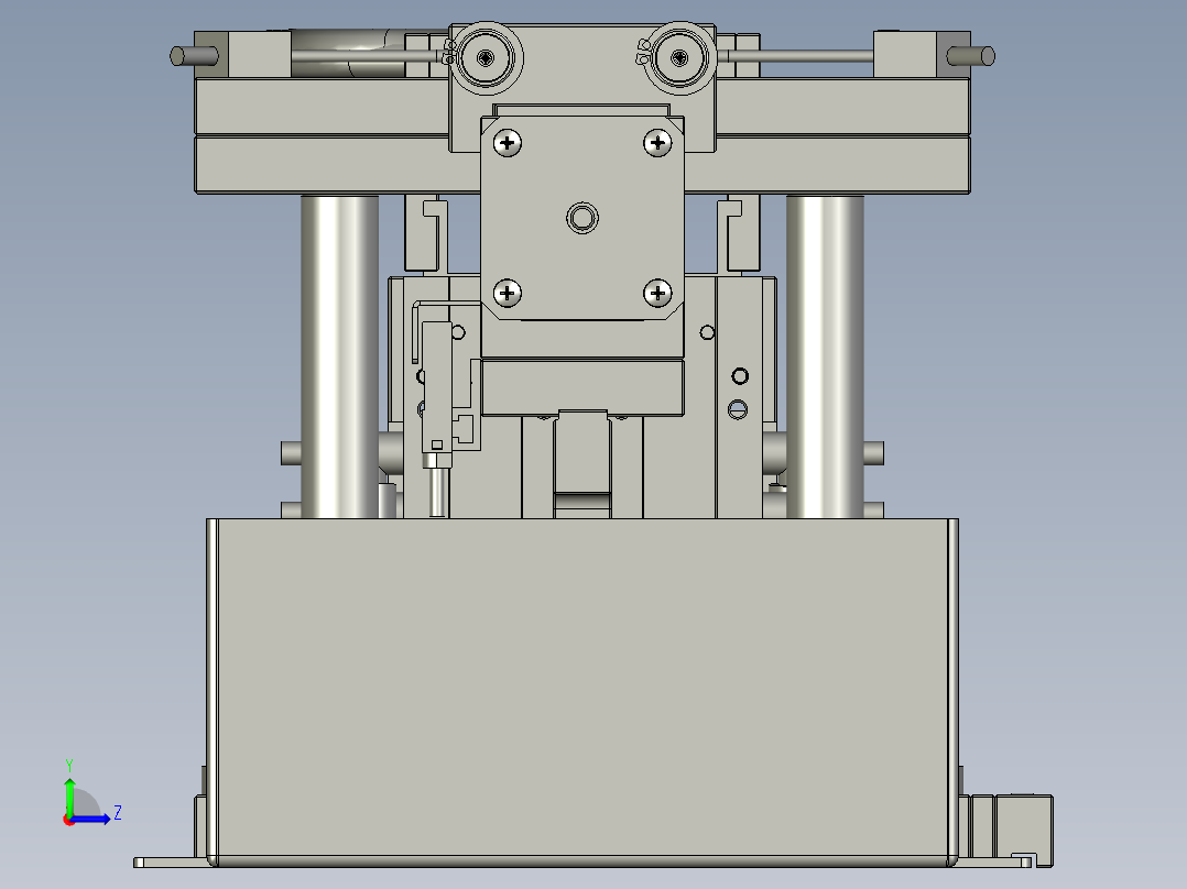 CYBM-07-A400A-中转位左视图