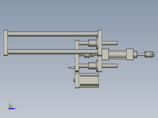 U000M5锁螺丝组件左视缩略图