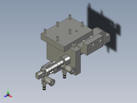 取料装置正等轴测缩略图