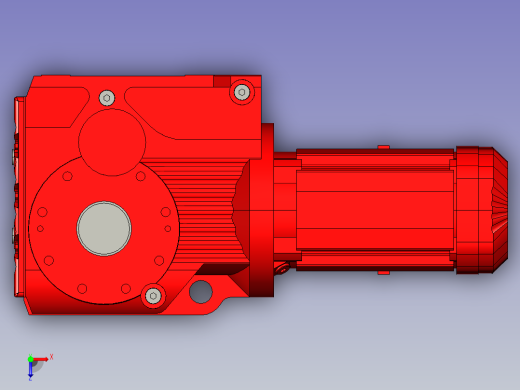 减速器 - KA97 DRN132SP4俯视缩略图