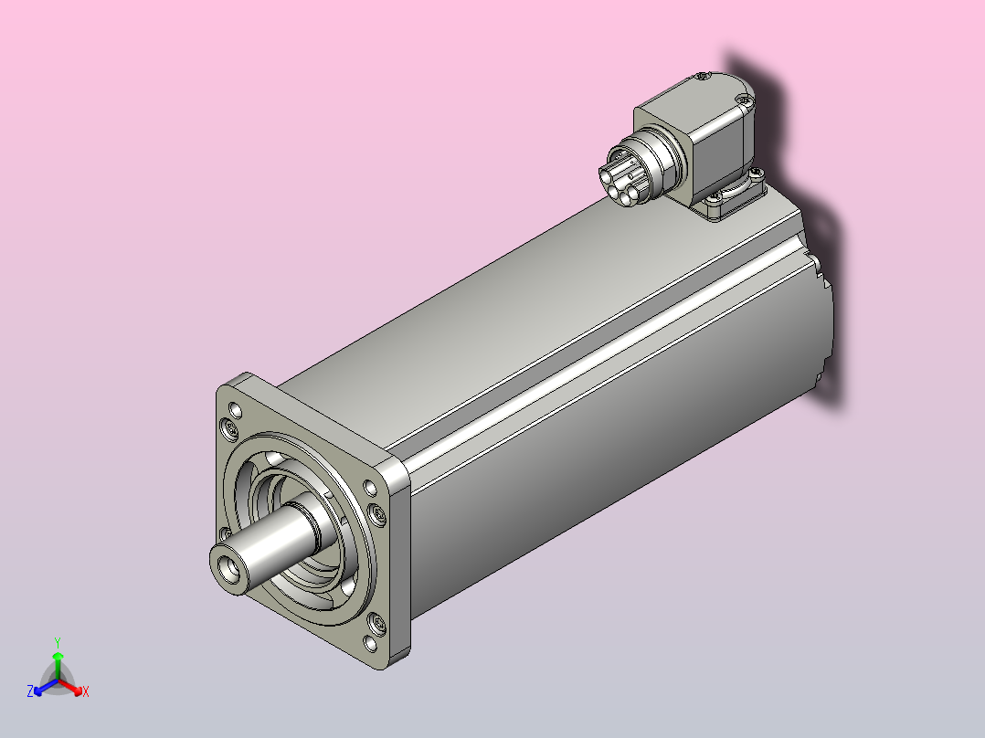 FESTO伺服马达EMMT-AS-80-L-HS-RMB---high主视图