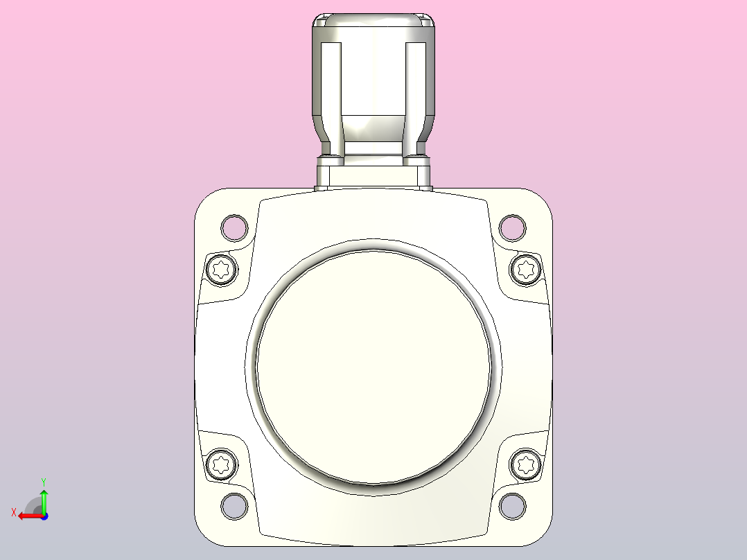 FESTO伺服马达EMMT-AS-80-L-HS-RMB---high后视图