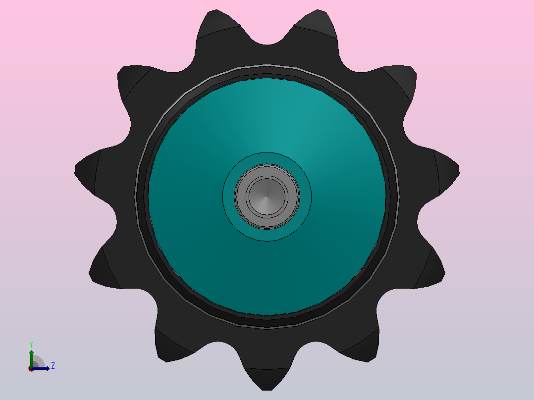 3211／3221系列 钢制单／双链积放辊筒[3.211.JHA.ACC-W=200]后视图