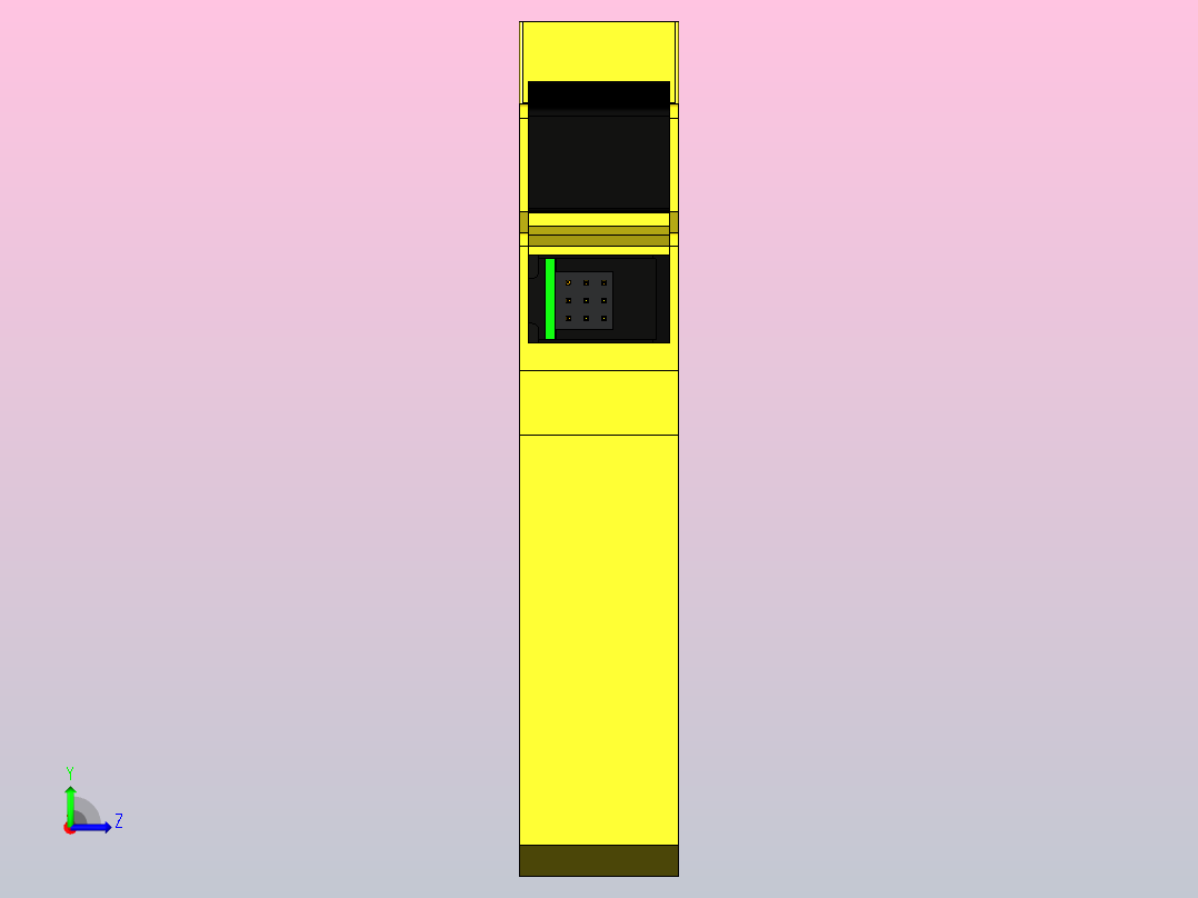 安全控制器FX3-CPU320002左视图