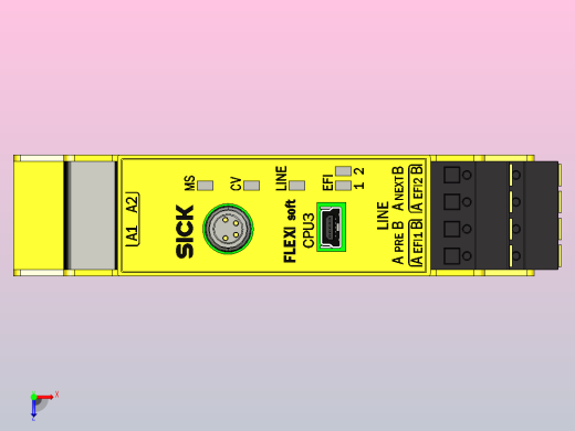 安全控制器FX3-CPU320002俯视缩略图