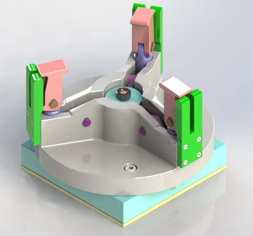夹具-784-卡盘3D数模图纸 STEP IGS格式缩略图