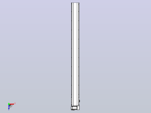 皮带直线轴半封闭可选导轨TPA-HNB-175D-140-L1950-RU-C-P75-N3俯视缩略图
