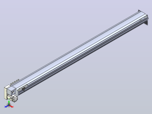 皮带直线轴半封闭可选导轨TPA-HNB-175D-140-L2200-LP-Y-P75-N3