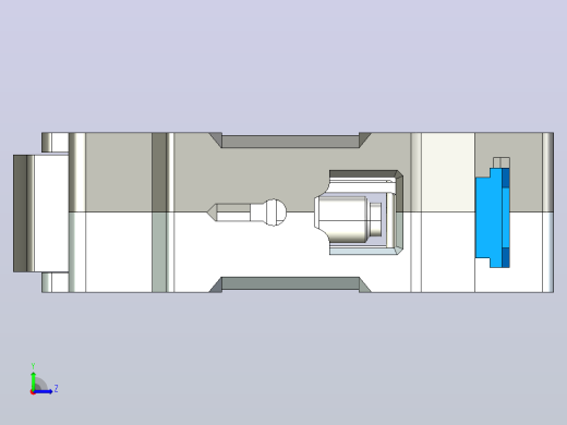 RT28N-32X 1P熔断器支持件-底座三维模型 202011左视缩略图