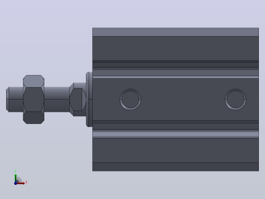 气缸SDA20x10SB_0前视缩略图