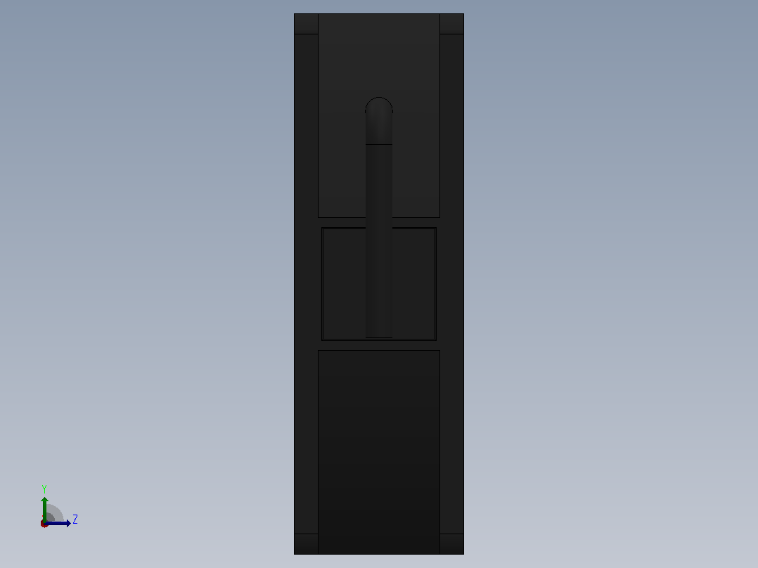 QA8025[QA8025HSL1]风机左视图