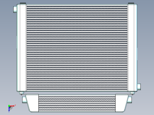 重型卡车和客车散热器俯视缩略图
