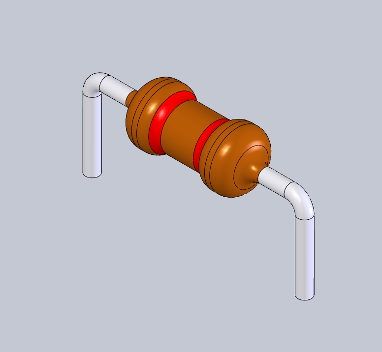 电子器件电阻电容Resistor 7_62mm DIP