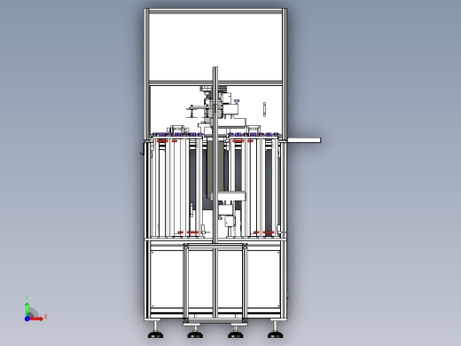 背板字体视觉检测设备 step前视缩略图