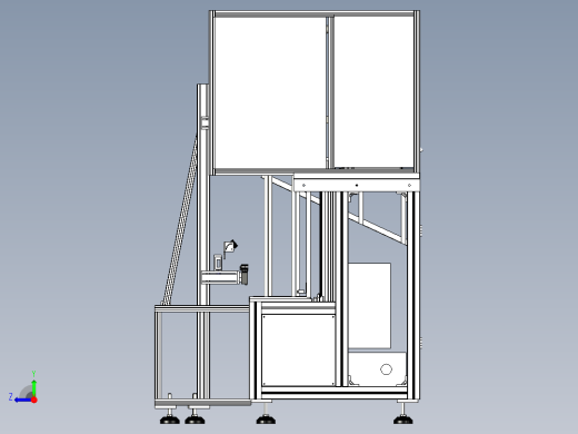 背板字体视觉检测设备 step右视缩略图