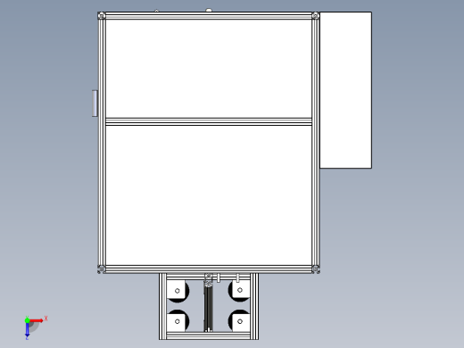 背板字体视觉检测设备 step俯视缩略图