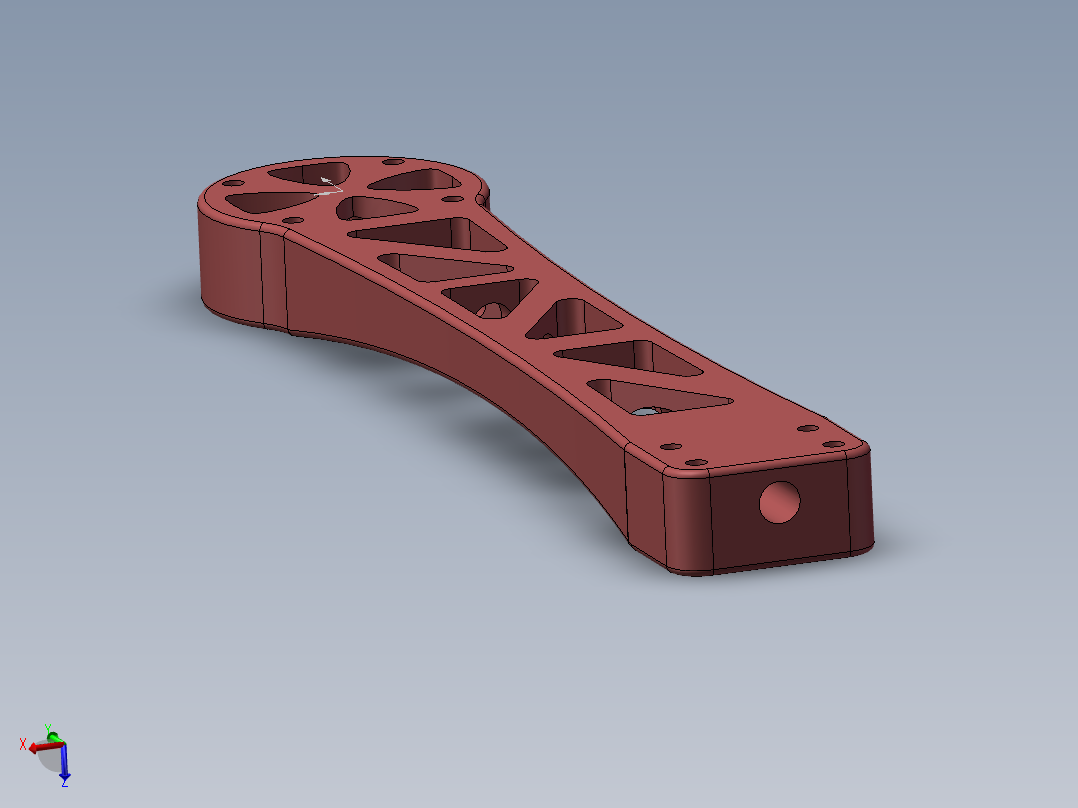 四轴飞行器电机支架